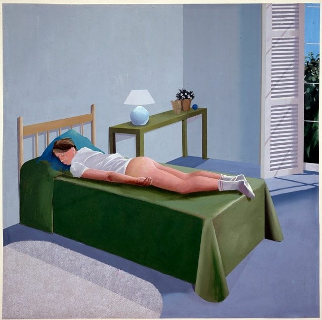 'The Room, Tarzana ' (1967) by David Hockney