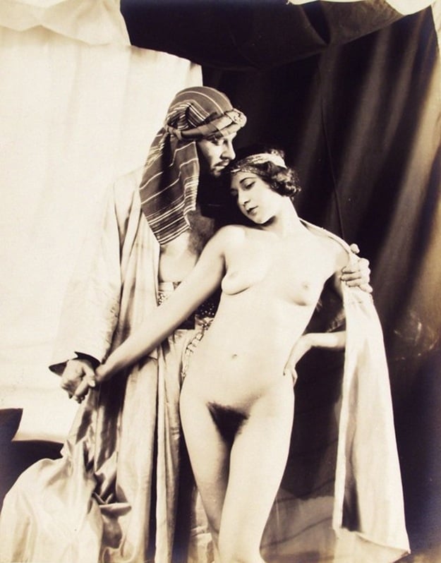 The Sheik series, 1929, by the American pioneer of nude photography, Albert Arthur Allen