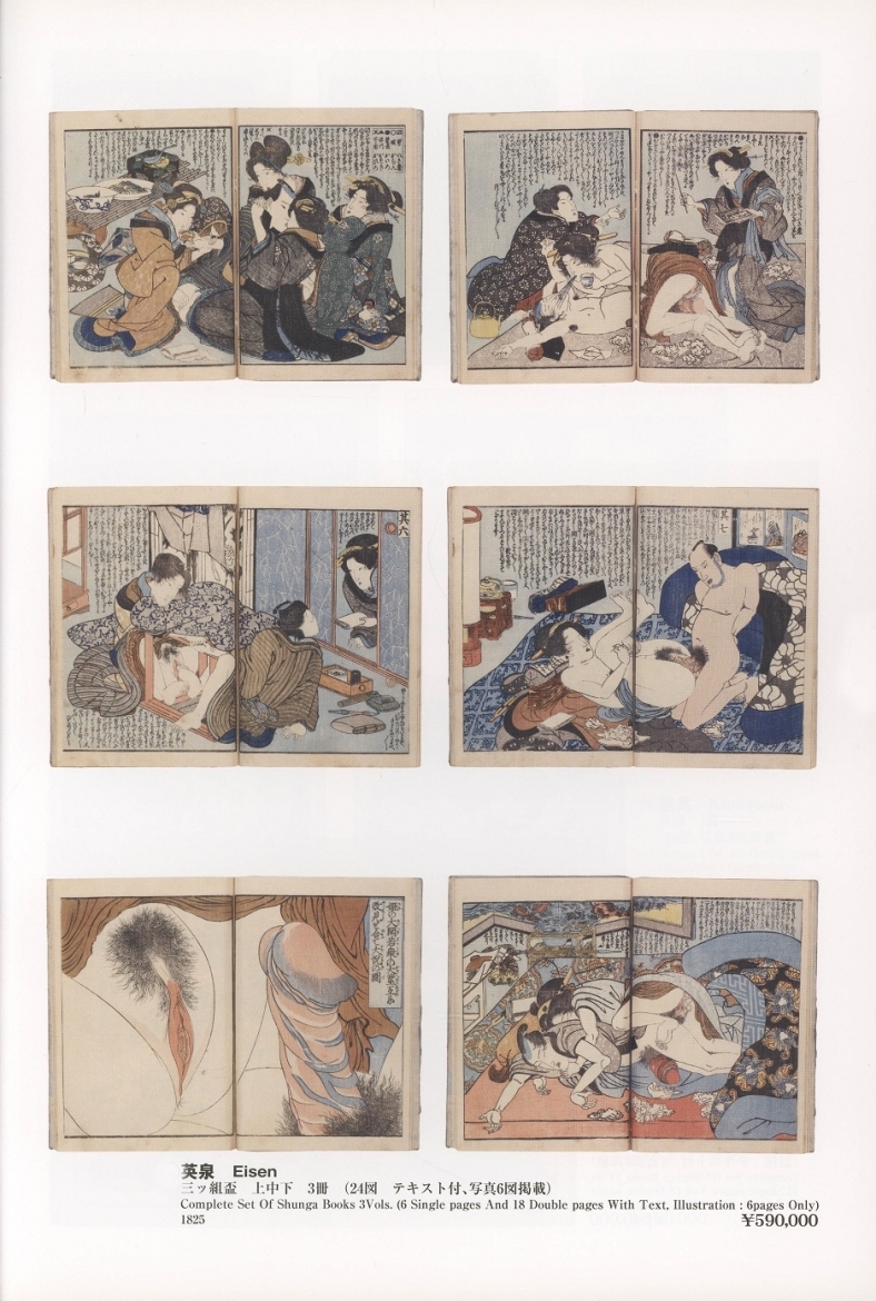 The Shunga Art Price Indicator book set