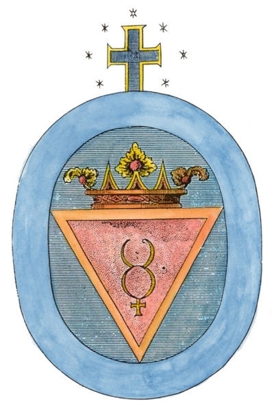 The sign of Mercury from Hermaphrodite Child of the Sun and Moon Series