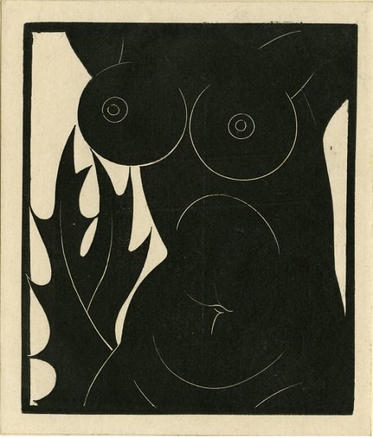 The thorn in the flesh by Eric Gill