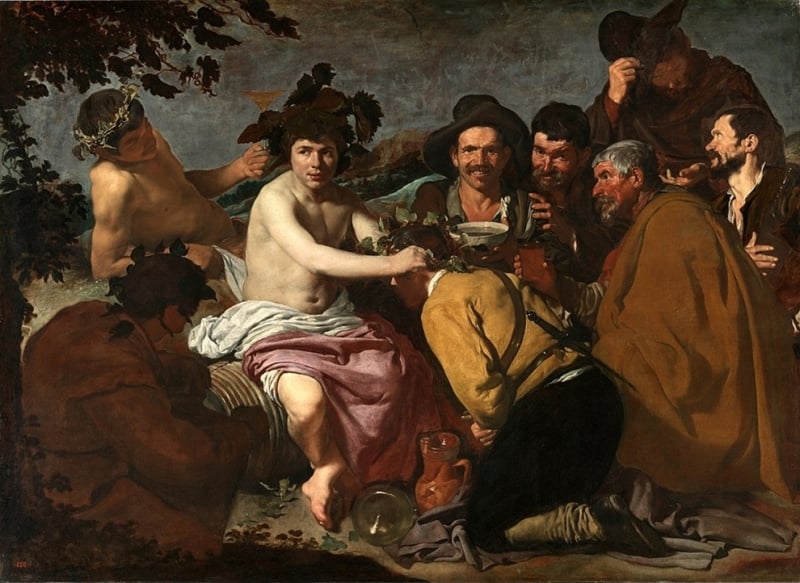 The Triumph of Bacchus in Prado Museum