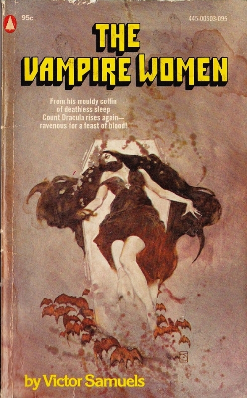 the vampire woman pulp novel by Victor Samuels