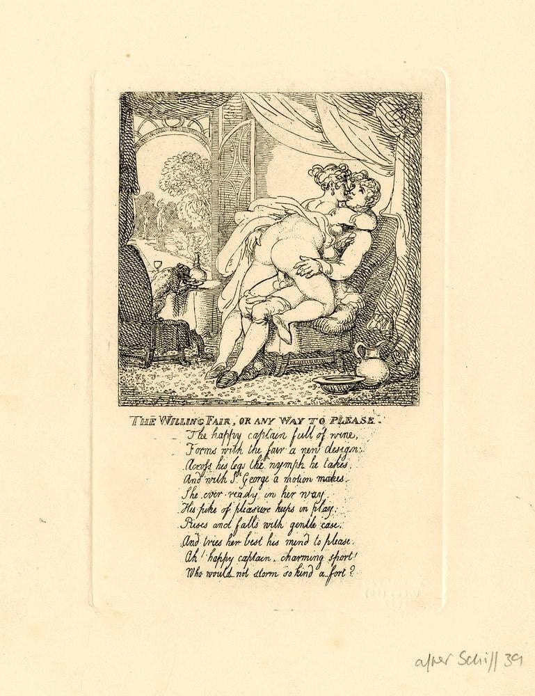 The Willing Fair, or Any Way to Please Rowlandson