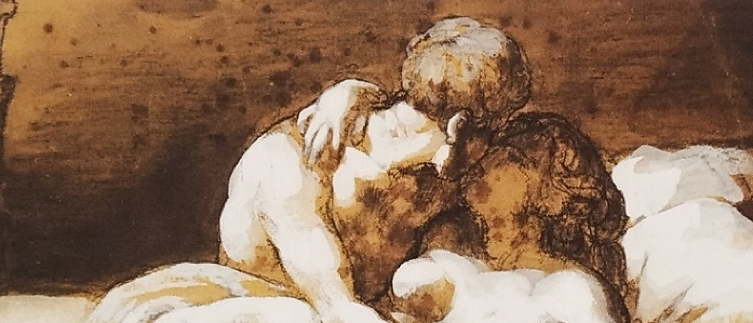 Théodore Géricault The Kiss