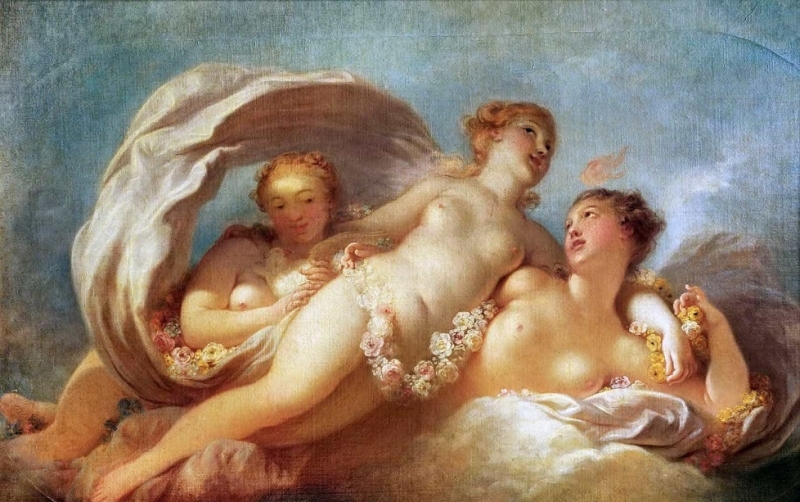 Three Graces Jean Honore Fragonard