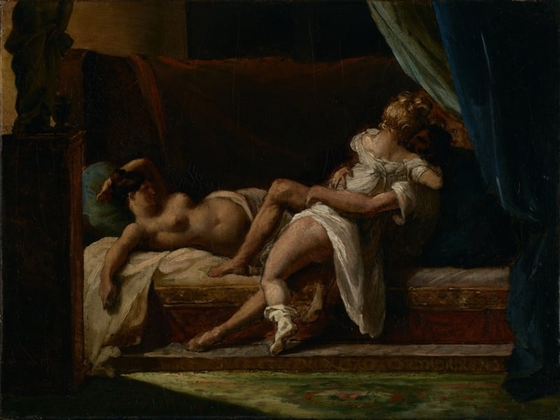 Three Lovers, 1817 1820 by Théodore Géricault
