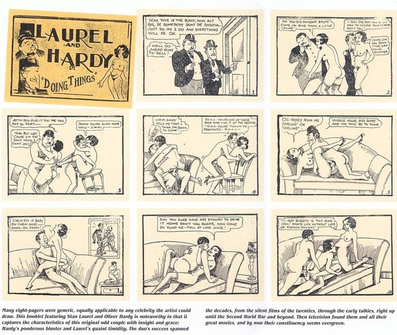 tijuana bibles Laurel and Hardy