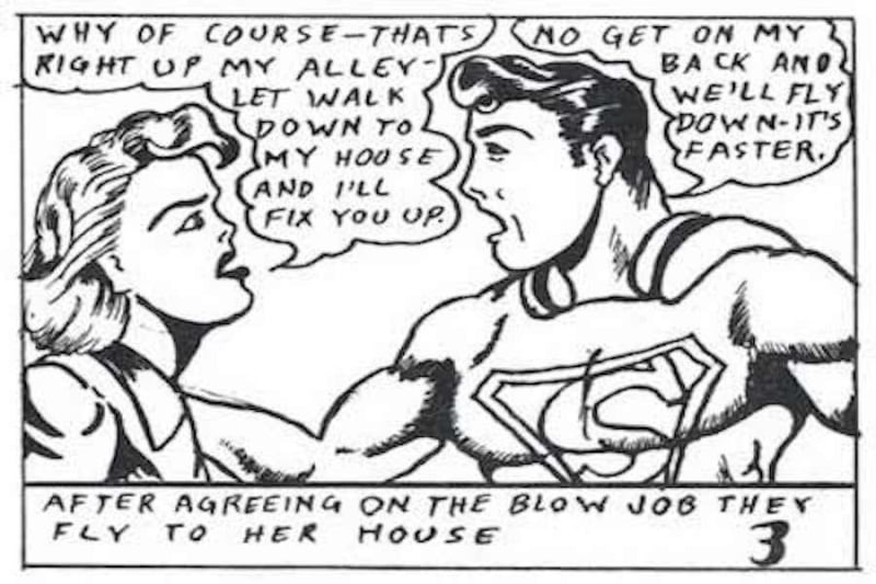 tijuana bibles Superboy and woman
