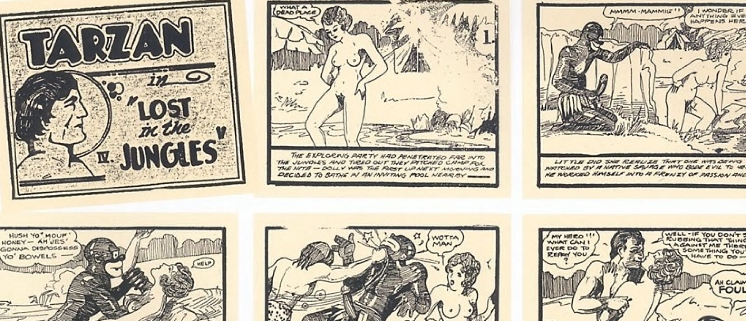 1950s Vintage Xxx Cartoons - Tijuana Bibles pornographic comics