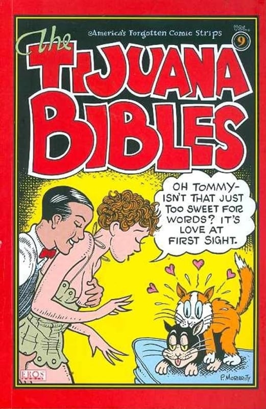 Tijuana Bibles Vol. 09, vintage porn sexually explicit comix re-published in 2008 by Diamond Comic Distributors Inc.