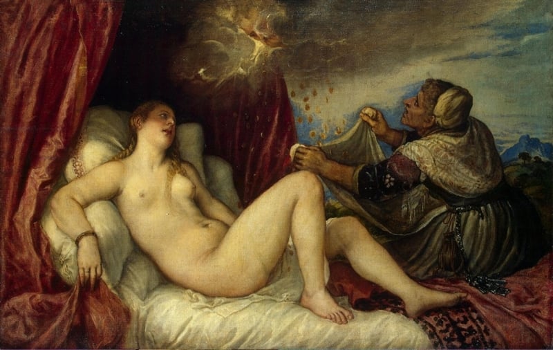 Titian, Danae, 1553-54