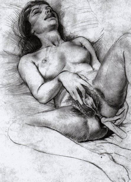 Erotic Porn Drawings - Tom Poulton Erotic Drawing