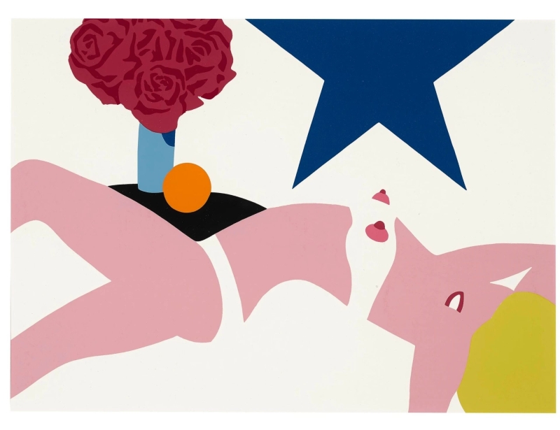 Tom Wesselmann, Great American Nude, from Banner, Multiples Calendar, 1968 Tom Wesselmann, Great American Nude, from Banner, Multiples Calendar, 1968