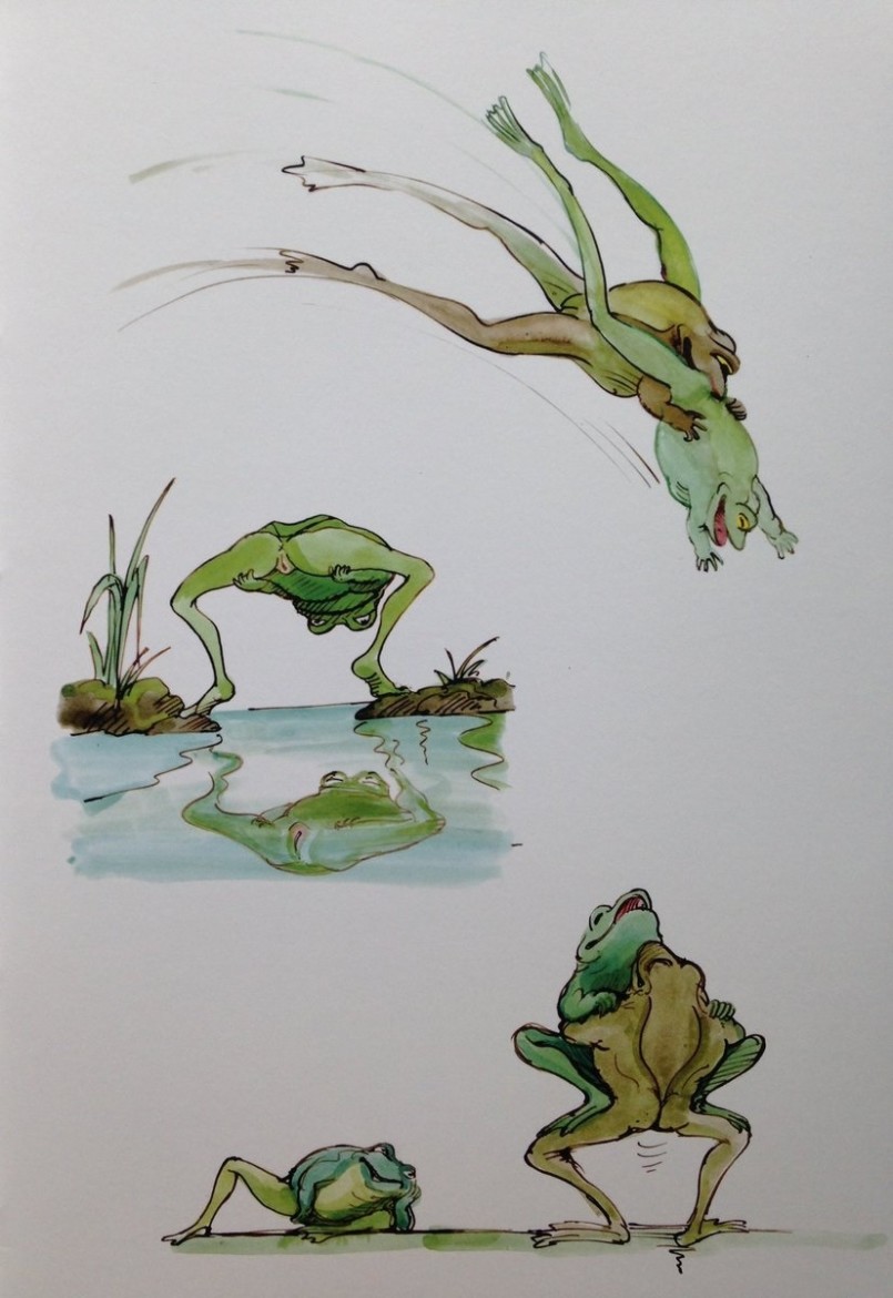 tomi ungerer frogs