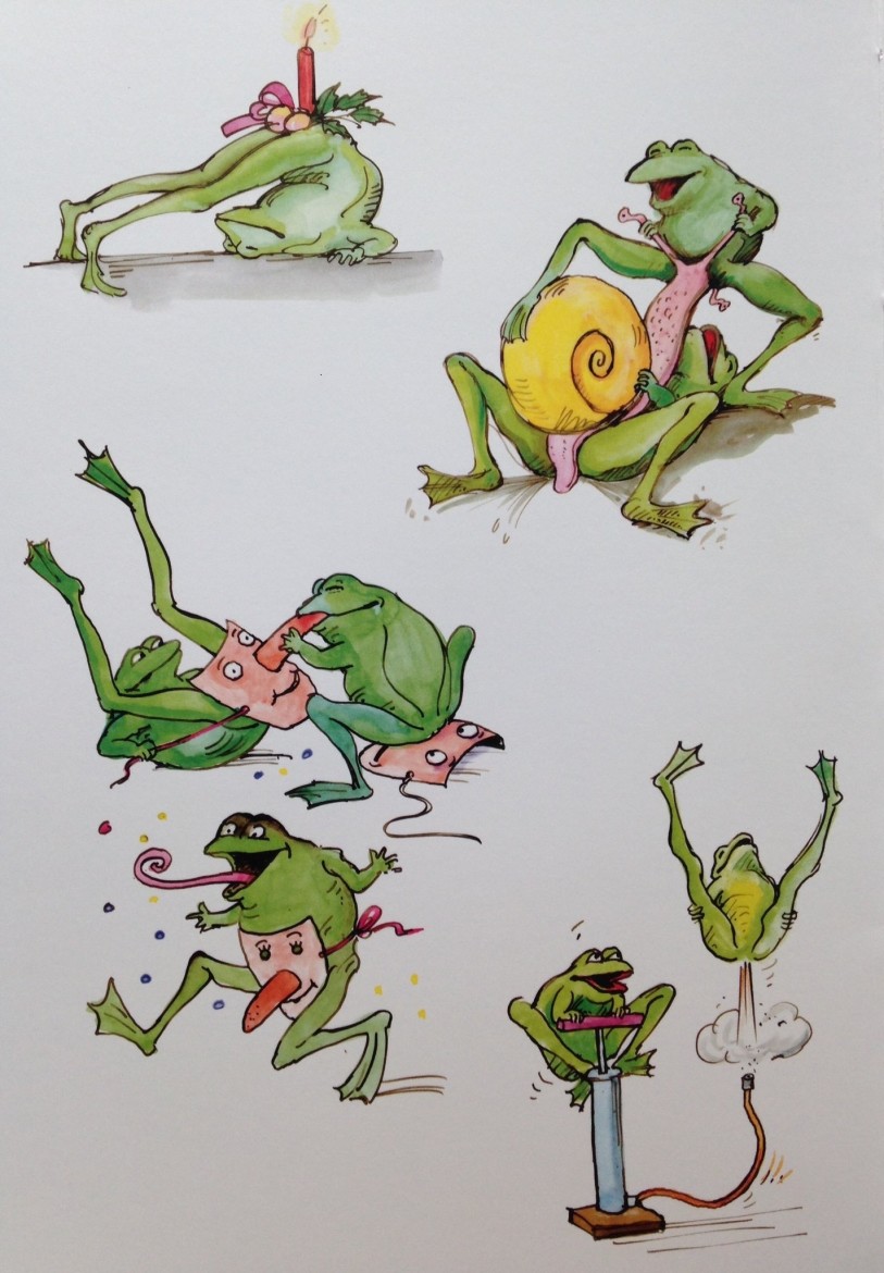 tomi ungerer frogs