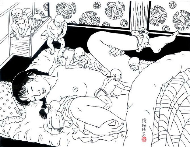 toshio saeki black and white