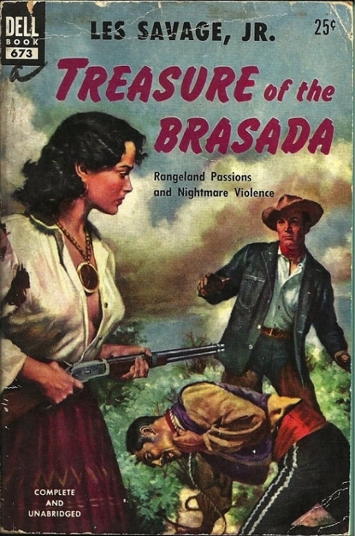 Treasure of the Brasada By Les Savage Jr.