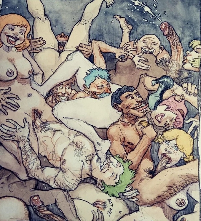 Tribute to Robert Crumb (May 2023) by Sergio Bleda Tribute to Robert Crumb (May 2023) by Sergio Bleda