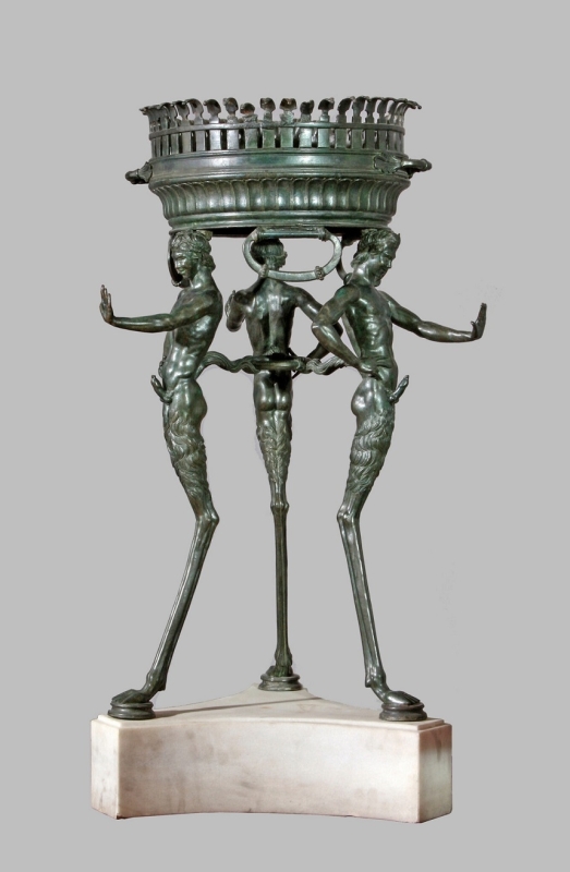 tripod satyrs with erection