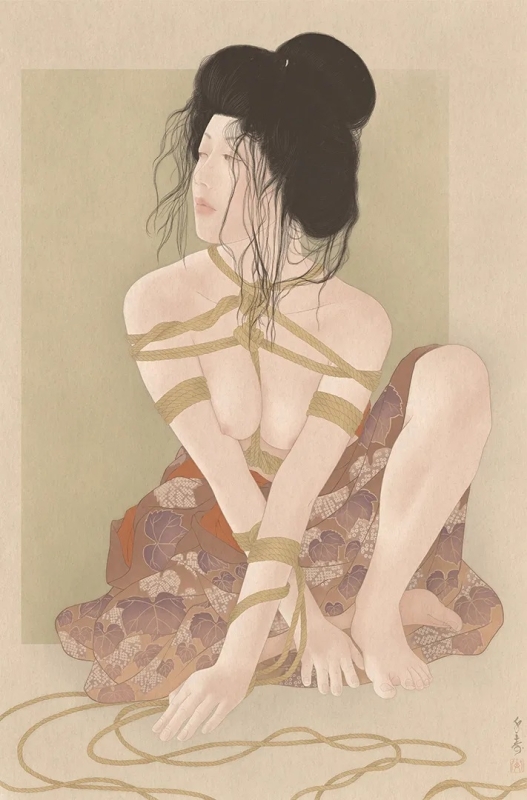 Tsuta (Ivy) by Senju Shunga