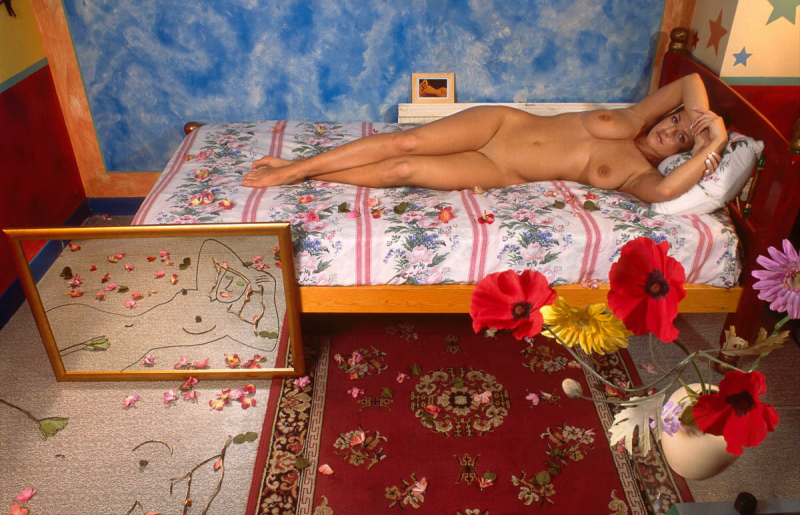 Twigs, Mirror Outlines series by photographer Alva Bernadine Twigs, Mirror Outlines series by photographer Alva Bernadine