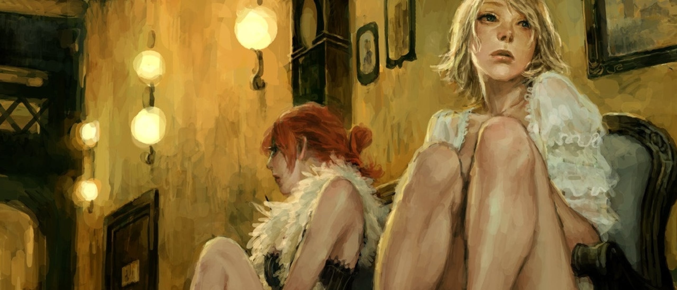 "Two prostitutes"  (2011) by Nathal71