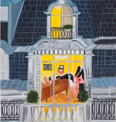 Un Dimanche soir à Paris / A Sunday evening in Paris, 2020 by Oh de Laval