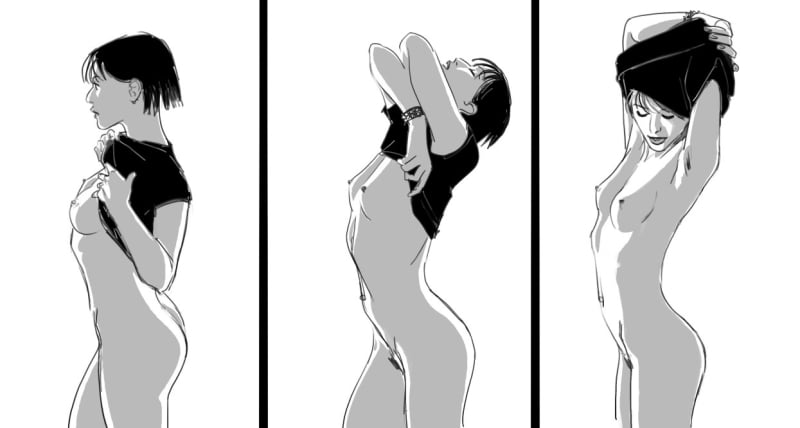 undressing by boli