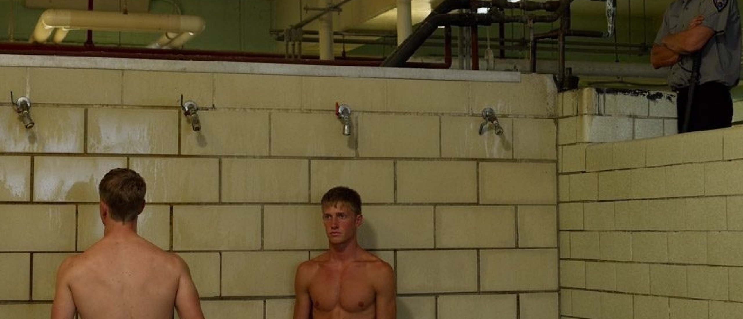 untitled (Group Shower) by Luke Smalley