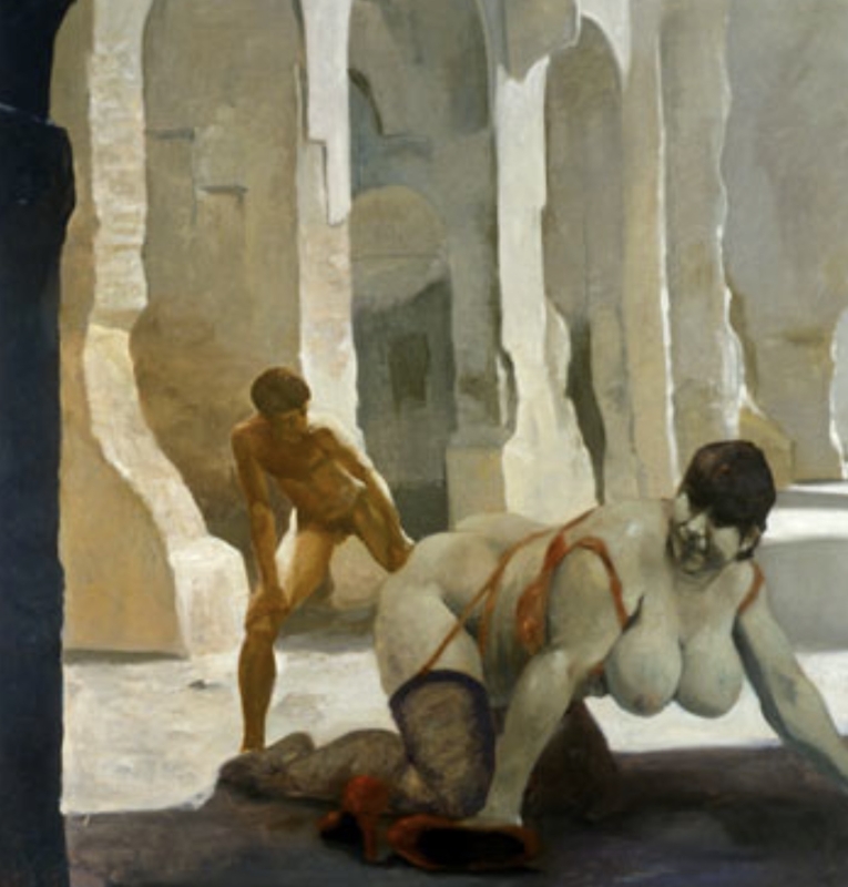 Untitled (Homage to Fellini) by Eric Fischl