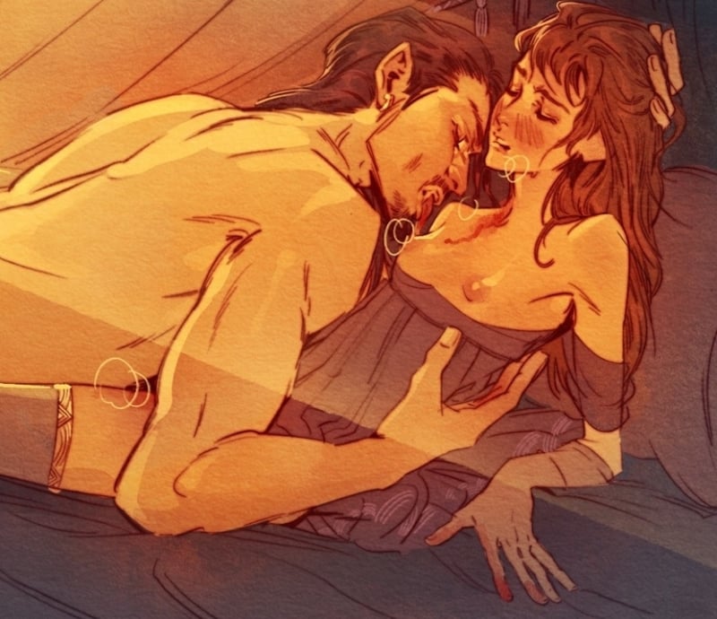 Vampire by Belceboo (detail)