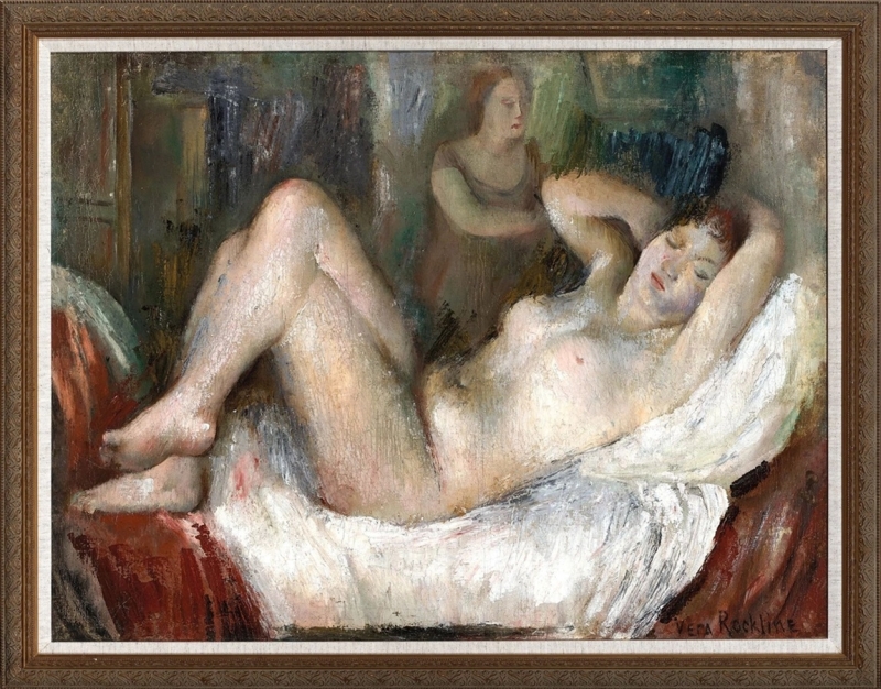 Vera Rockline, Sleeping Nude