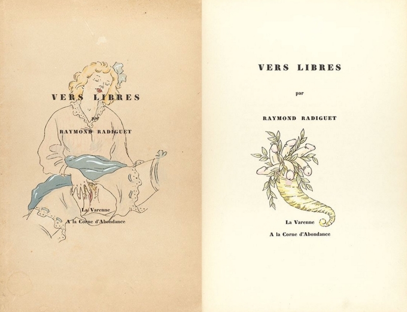 Vers Libres by Radiguet and Rojankovsky