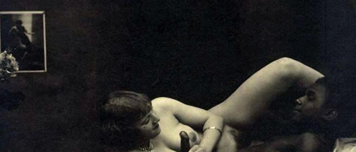 Cunnilingus Erotic Interracial Photos - Vintage Interracial Pics Portraying the Sexual Act | Shunga Gallery