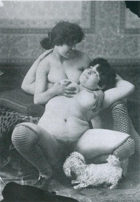 1800s Erotica Porn - 1920s Vintage Erotic Postcards/Photographs Depicting Lesbian Encounters