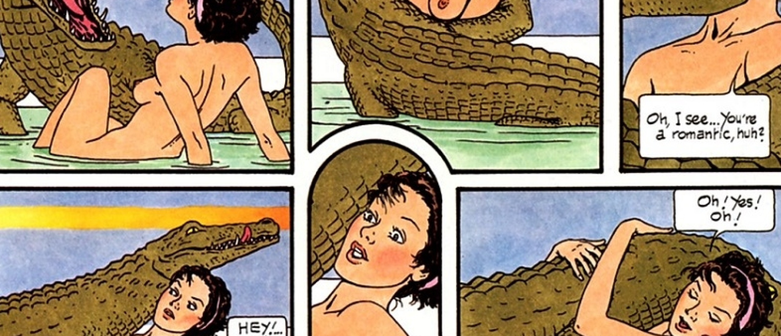 Vittorio Giardino Little Ego crocodile dream