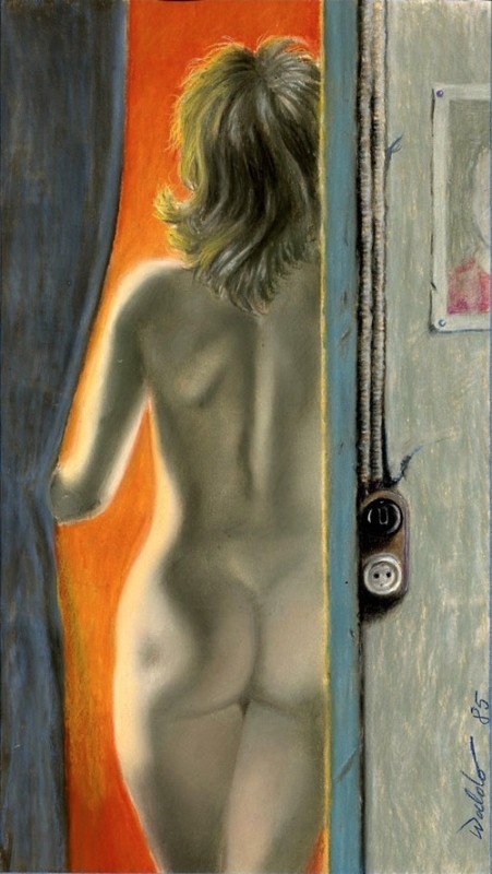 waldo nude in door opening