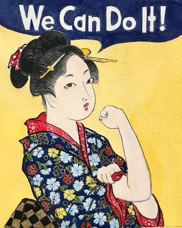 We Can Do it! by Masako Asaba