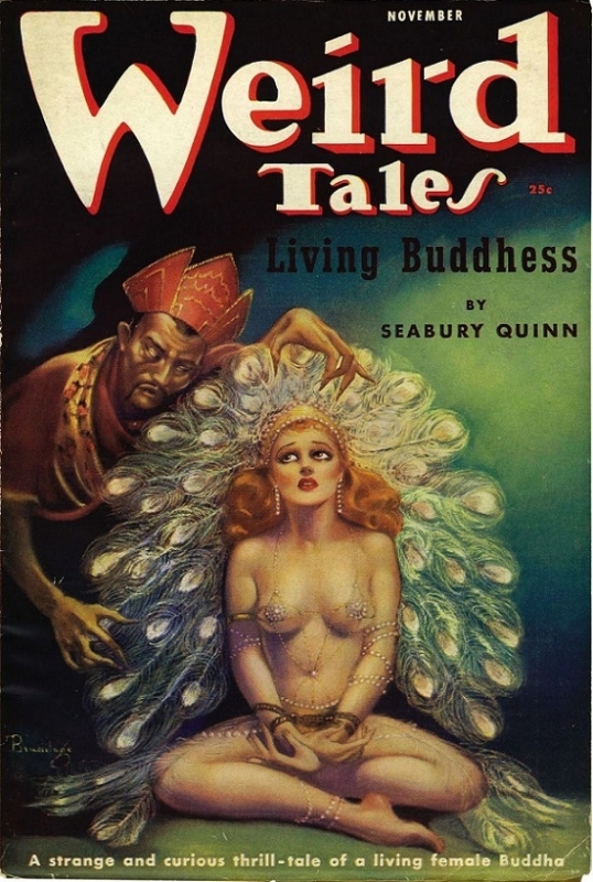 weird tales living buddhess November 1937