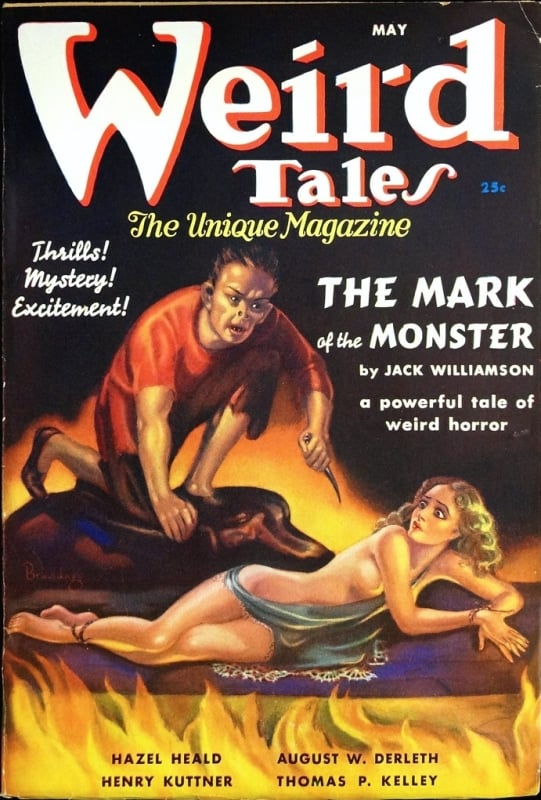 Weird Tales Pulp Cover magazine