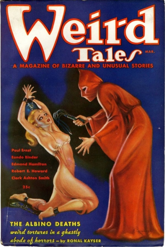Weird Tales Tied Girl