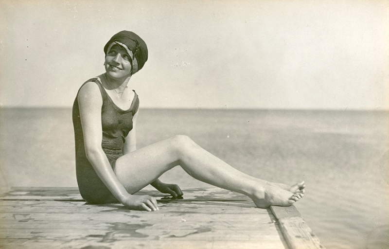 Willemsun Bathing Woman at the Helgoland Beach