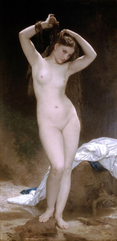 William Bouguereau Bather