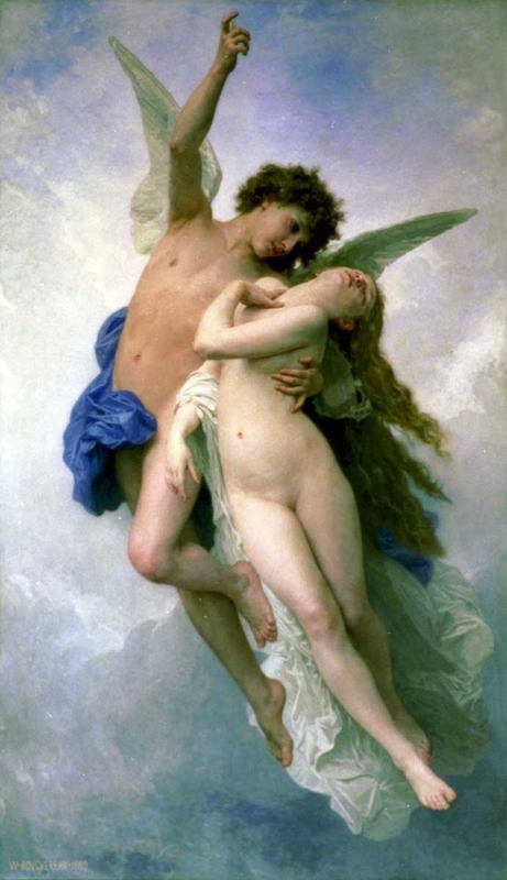 William Bouguereau Psyche and Amour