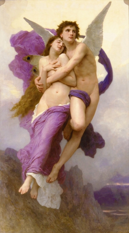 William Bouguereau The Abduction of Psyche,