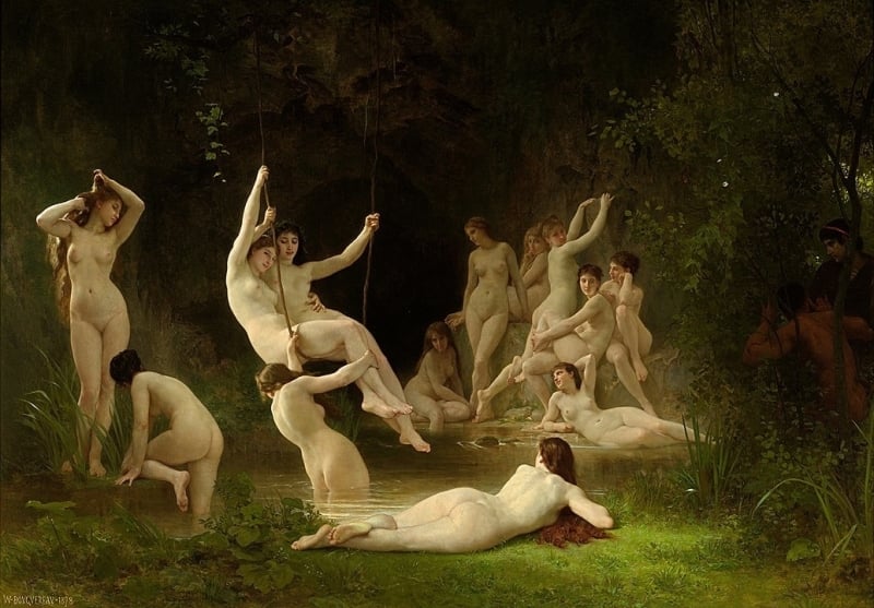 William Bouguereau, The Nymphaeum