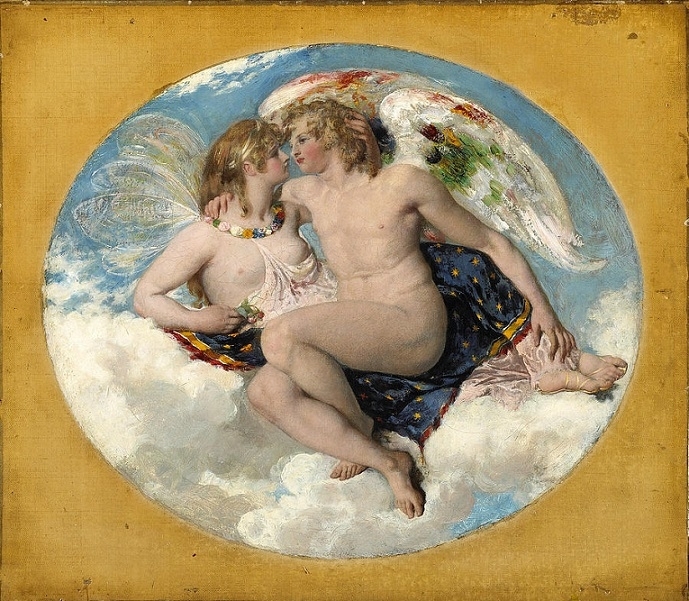 william etty Cupid and Psyche