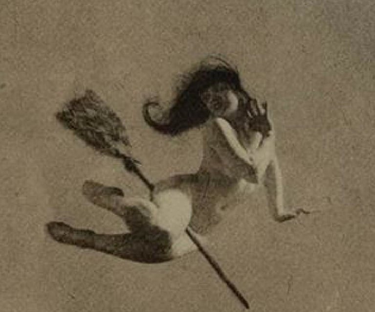 William Mortensen witch art (detail)