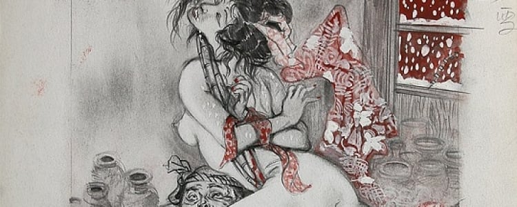 The Gruesomely Beautiful Kinbaku Art By Shoji Oki